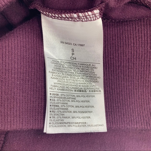 Banana Republic | Plum Sweater with Pockets - Picture 4 of 7